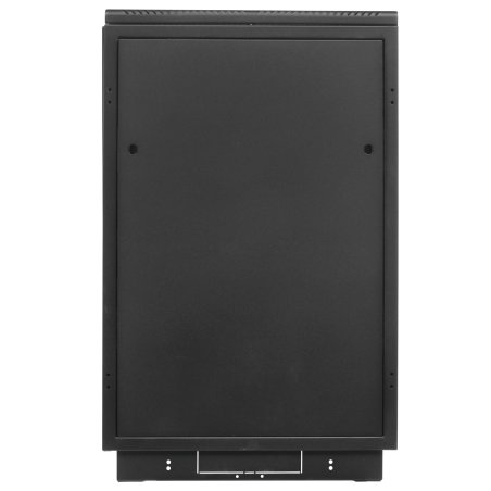 Шкаф коммутационный ЦМО ШТК-М-18.6.6-1ААА-9005 18U 600x600 мм пер. дв. стекл задн. дв. стал.лист 2 бок. пан. направл. под закл.гайки 270 кг черный