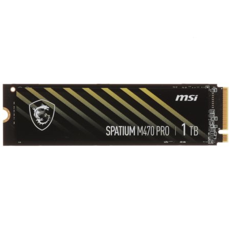 Накопитель SSD MSI M.2 2280 1Tb SPATIUM M470 PRO Client SSD S78-440L0J0-P83, PCIe Gen4x4 with NVMe