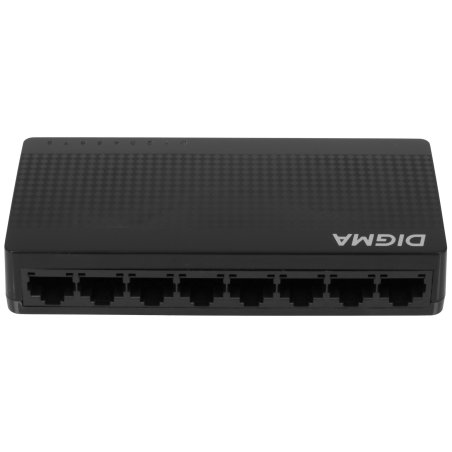 Коммутатор Digma DSW-108GE DSW-108GEV2 (L2) 8x1Gbит/с неуправляемый