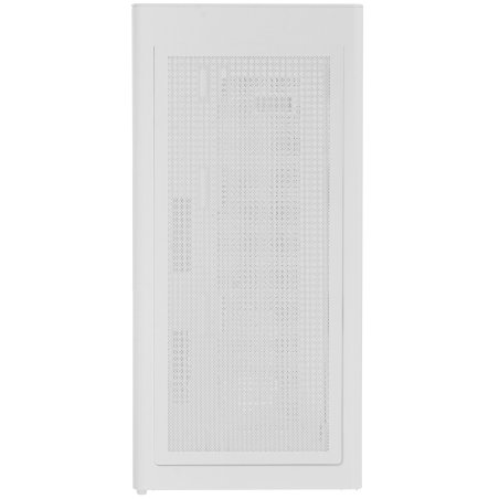 Компьютерный корпус Ginzzu GL 185 белый боковая дверца закаленное стекло на петлях на магнитах