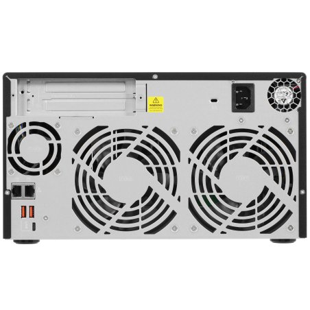 Сетевое хранилище без дисков SMB QNAP TS-873A-8G NAS, 8 trays 3,5"/2,5", 2x2,5 GbE BASE-T, 2 x M.2 NVMe 2280 slots, quad-core AMD Ryzen V1500B 2,2 GHz, 8 Gb SO-DIMM DDR4 (1 x 8 Gb) up to 64Gb (2x32 Gb)