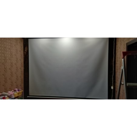Экран с электроприводом Lumien Eco Control 229x305 см (раб. область 221х297 см) Matte White черная кайма по периметру 4:3