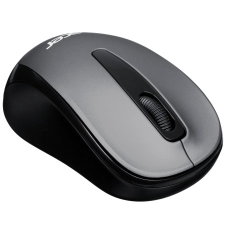 Мышь беспроводная Acer OMR134 серый, 1000 dpi, радиоканал, USB, кнопки - 3