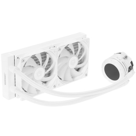 Система водяного охлаждения ID-Cooling SL240 XE ARGb белый 120мм алюминий+медь 1800rpm 30db 4-pin 300W
