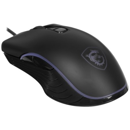 Мышь проводная MSI Forge GM300 черный, 7200 dpi, USB, кнопки - 7