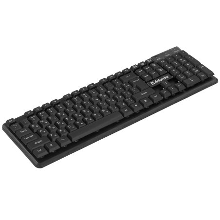 Клавиатура проводная Defender Accent SB-720, USB, черный