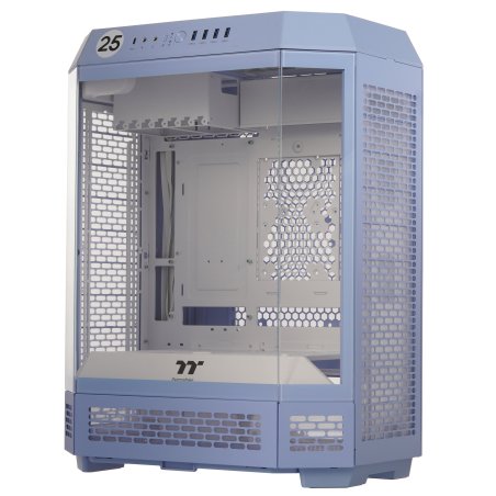 Компьютерный корпус Thermaltake The Tower 600 Hydrangea голубой без БП ATX 13x120мм 9x140мм 4xUSB3.0 audio bott PSU