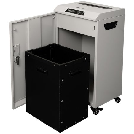 Уничтожитель документов ГЕЛЕОС УО38-7, DIN P-7 (7 ур-нь секр.), фрагмент 1х2 мм, 4-6 лист (70г/м2), 38 литров