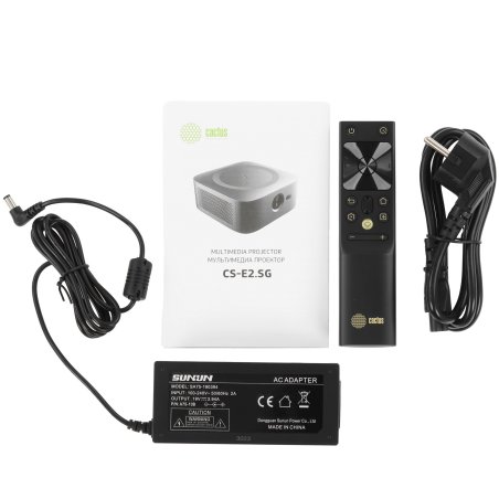 Проектор Cactus CS-E2.SG DLP 5600Lm (1920x1080) 200000:1 ресурс лампы:20000часов 1xUSB typeA 1xHDMI 4.2кг