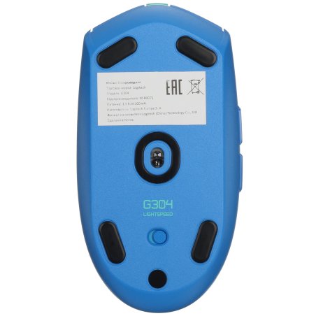 Мышь беспроводная Logitech G304 Lightspeed черный, 12000 dpi, радиоканал, USB, кнопки - 6