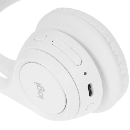 Гарнитура беспроводная LOGITECH Zone 300 белый (BT, USB, кабель 1м) (981-001418)