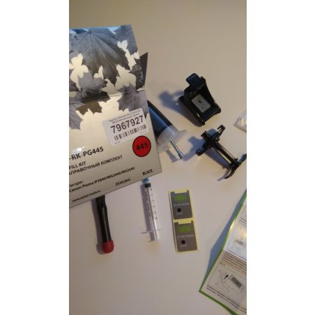 Заправочный набор Cactus CS-RK-PG445 черный для Canon Pixma MG2440/MG2540 (2x30ml)