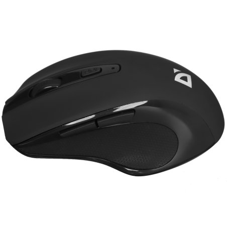 Мышь беспроводная Defender Prime MB-053 черный, 1600 dpi, радиоканал, USB, кнопки - 6