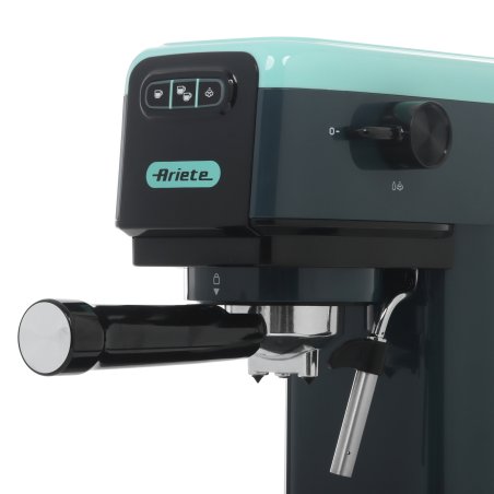 Кофеварка рожковая Ariete 00M139917AR0 маренго/голубой, молотый/капсулы, 1,1 л, 1300 Вт, 15 бар