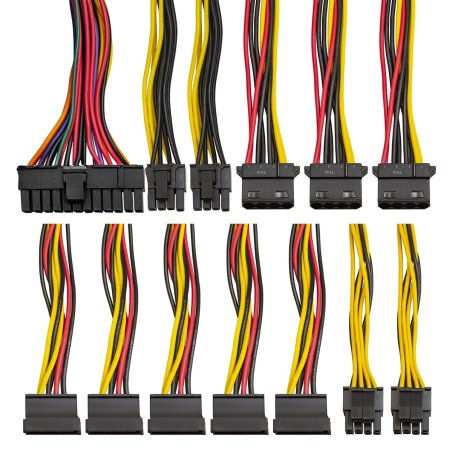 Блок питания ExeGate 850NPXE (EX292245RUS), 850Вт, 120мм, черный
