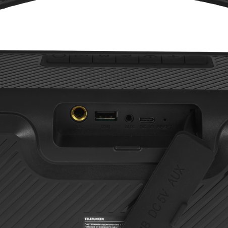 Портативная аудиосистема Telefunken TF-PS1281B (черный)