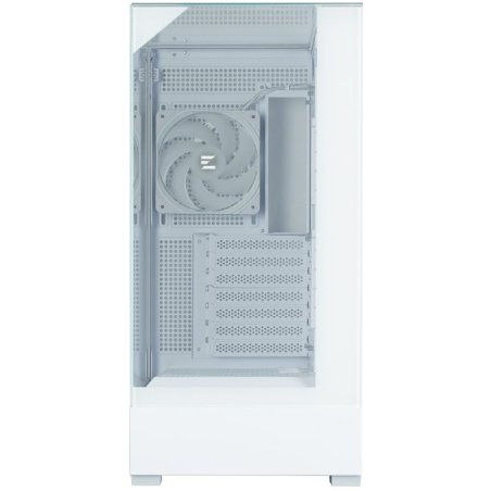 Компьютерный корпус ZALMAN P40 Prism Plus, ATX, белый, WINDOW, 3xCombo (3.5'' or 2.5"), 1xUSB TYPE-C, 2xUSB 3.0, SIDE 3x120мм ARGb, REAR 1x120мм ARGb