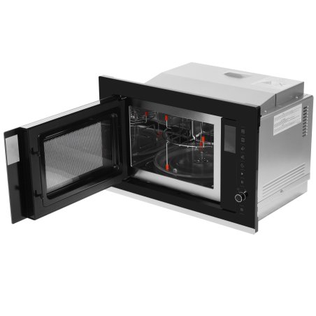 Микроволновая печь встраиваемая Beko BMGb 25333 X черный, 25 л, 900 Вт, переключатели - поворотный механизм/сенсор