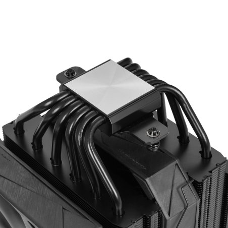 Кулер для процессора Thermalright Royal Pretor 130 черный (4-pin PWM, 158мм, Ni/Cu, 6x6мм, 1x120+1x130мм, 80.45CFM/81.88CFM, 29.4dBA/28.3dBA, 2150PM/1750RPM, S: 1200, 1700, 1851, 2011, 2066, 115X, AM4, AM5, black)