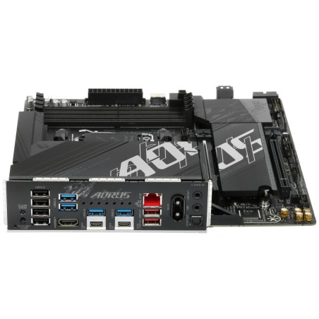 Материнская плата Gigabyte X870 AORUS ELITE WIFI7 ICE, AM5, AMD X870, 4xDDR5, 4xSATA, 4xM.2, 1xPCI-E 5.0 x16, 1xPCI-E 4.0 x4, 1xPCI-E 3.0 x2, 1xHDMI, 1x 2.5Gb LAN, 2xUSB-C 4.0, 2xUSB 3.2 Gen 2, 4xUSB 3.2 Gen 1, 4xUSB 2.0, 2x3.5 мм, 7.1, ATX