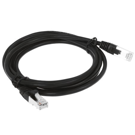 Патч-корд литой iOpen FTP кат.5e (7/0.16) черный 2 м ANP522B-BK-2M