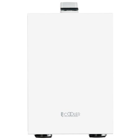Компьютерный корпус без блока питания PCCooler I100 PRO MESH GY, Mesh Compact, серый, SPCC, no fans ITX 60/300/SFX PSU support; 1x2.5", 1x3.5", 2xPCI 1xUSB-C 3.1 308x128x190mm