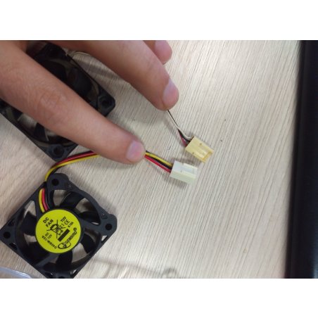 Вентилятор для корпуса Gembird D40BM-12A черный, 40 мм, 4000 об/мин, 30 дБ, 3 pin