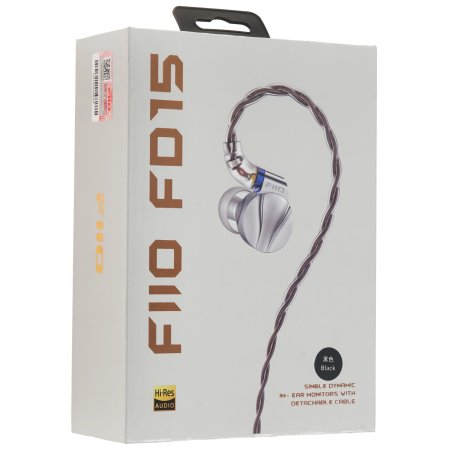 Наушники вкладыши Fiio FD3 1.2м черный/медный проводные в ушной раковине