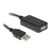Кабель-удлинитель USB2.0 активный Cablexpert UAE-01-15M, AM/AF, 15м