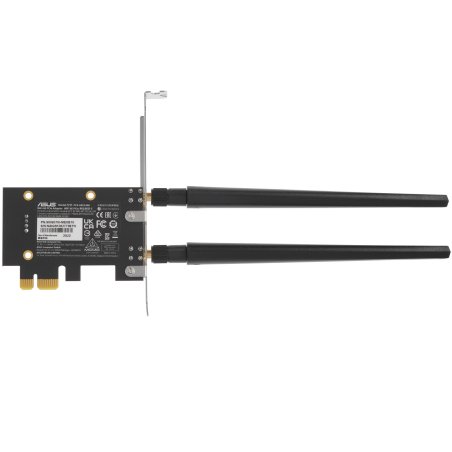 Сетевой адаптер Wi-Fi + Bluetooth Asus PCE-BE92BT BE9400 PCI Express (ант.внеш.несъем.) 2ант.