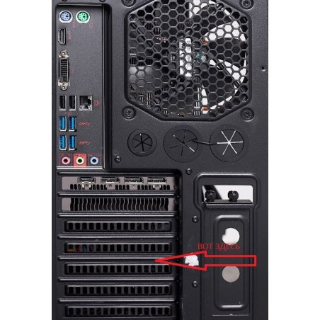 Вентилятор для корпуса Gembird D8015SM-3 черный, 80 мм, 2600 об/мин, 27 дБ, 3 pin