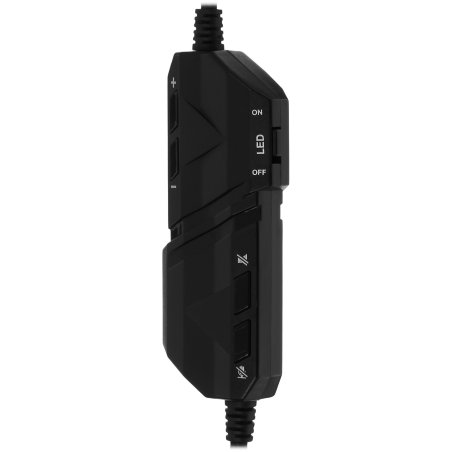 Наушники с микрофоном Acer AHW122 черный 2.1м мониторные USB оголовье (ZL.HDSCC.01U)