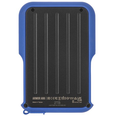 Внешний HDD 2.5" Silicon Power Armor A66, 2TB, USB 3.2 Gen 1 Type-A, 5400 rpm, черно-синий