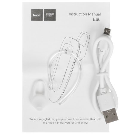 Гарнитура беспроводная HOCO ES56 белый