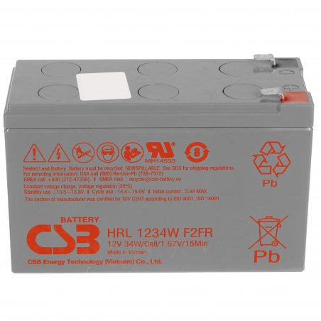 Батарея для ИБП CSB HRL 1234W (12V, 9Ah)
