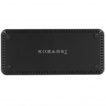 USB-хаб Satechi Dual Dock Stand Docking Station with NVMe SSD Enclosure 2xUSB 3.0, 3xType-C, 2xHDMI, DP,RJ-45, до 75Вт Черный Док-станция ST-DDSM