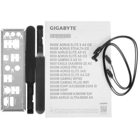 Материнская плата Gigabyte B650 GAMING X AX V2, AM5, AMD B650, 4xDDR5, 4xSATA, 3xM.2, 1xPCI-E 4.0 x16, 2xPCI-E 3.0 x1, 1xUSB-A 3.2 Gen 2, 3xUSB-A 3.2 Gen 1, 1xUSB-C 3.2 Gen 2, 1x 2.5Gb LAN, 3x3.5 мм, 7.1, ATX