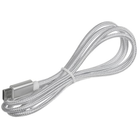 Кабель Rexant Type-C - Type-C 2,4A/1m/PVC/белый