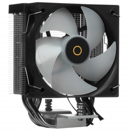 Кулер для процессора Ocypus Gamma A40 BK ARGB Digital, 100мм ARGB FAN, Top Display Panel, 4 HEAT PIPES, 4-PIN PWM, 600-2400 RPM, 29.5DBA, HYDRO BEARING, LGA115X/1200/1700/18XX, AM4/AM5