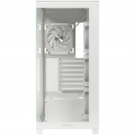 Компьютерный корпус Deepcool CG580 4F V2 без БП, боковое окно (панорама), 4x120мм ARGB PWM вентилятора, черный, ATX (R-CG580-BKADA4-G-2)
