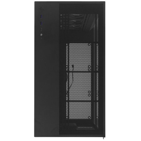 Компьютерный корпус без блока питания Case NZXT H9 Flow RGb (2025), Midi-Tower, TG, 3x140мм RGb + 1x120мм, 2xUSB-A 3.2 + 1xUSB-C 3.2, E-ATX, ATX, mATX, mITX черный