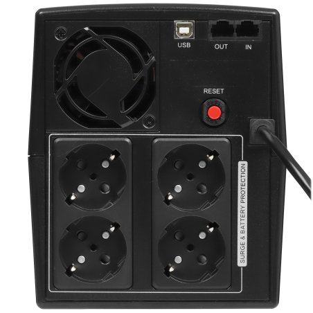 Источник бесперебойного питания CyberPower UT2200EG ИБП Line-Interactive, Tower, 2200VA/1320W USB/RJ11/45/USB charger A/C (4 EURO) NEW, 12В/9 Ач х 1