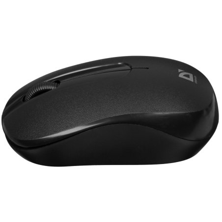 Мышь беспроводная Defender Datum MM-285 черный, 1600 dpi, радиоканал, USB, кнопки - 3