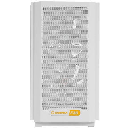 Компьютерный корпус без БП GameMax F36 WH (Midi Tower, ATX, Белый, 1*USB Type-C, 3*120мм)