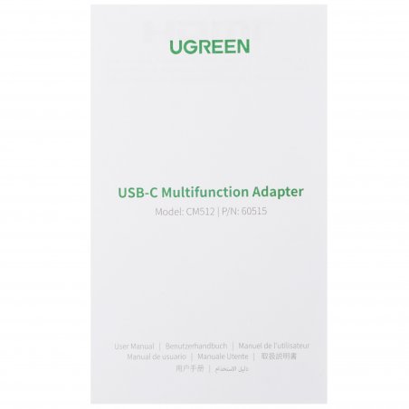 Док-станция Ugreen CM512 Space Gray (45320)