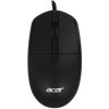 Мышь проводная Acer OMW401 черный, 2000 dpi, USB, кнопки - 4