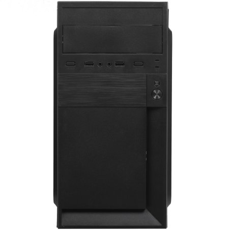 Компьютерный корпус Minitower ExeGate EX291139RUS BAA-105-01 (mATX, без БП, 2*USB, аудио, черный)