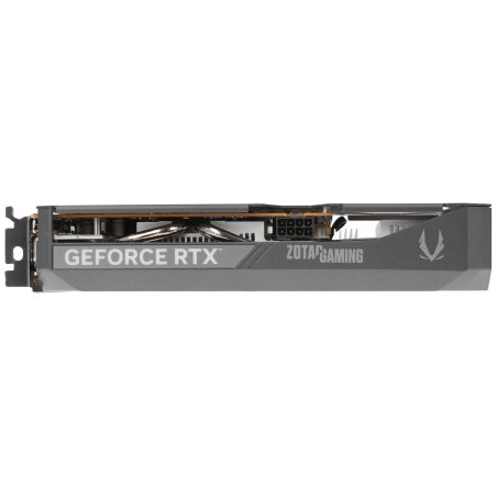 Видеокарта Zotac GAMING GeForce RTX 5050 TWIN EDGE OC WHITE ED, NVIDIA RTX 5050, 8 ГБ GDDR6, 128 бит, PCI-e 5.0, 1xHDMI, 3xDP, 2602 МГц