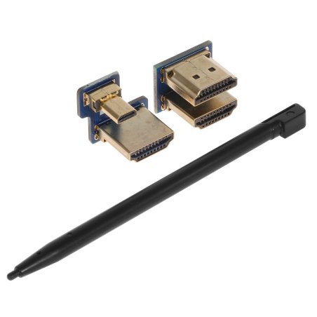 Резистивный сенсорный дисплей без корпуса ACD18-RA418 Waveshare 7"; 1024x600 IPS матрица, вход HDMI, питание по USB, для Raspberry Pi 3