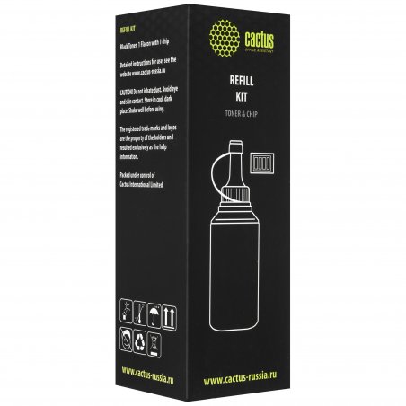 Тонер Cactus CS-RK-CF218A черный флакон 55гр. (в компл.:чип) для принтера HP LJ Pro M104/M132